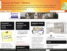 Tablet Screenshot of paroissedefosse.over-blog.com
