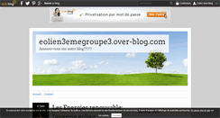 Desktop Screenshot of eolien3emegroupe3.over-blog.com
