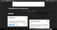 Desktop Screenshot of cabramonte.over-blog.com