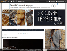 Tablet Screenshot of cuisinetemeraire.over-blog.fr