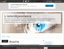 Tablet Screenshot of linterdependance.over-blog.com