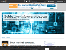 Tablet Screenshot of bobbalive-fan.over-blog.com