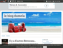 Tablet Screenshot of dumela.over-blog.com
