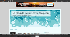 Desktop Screenshot of faizant.over-blog.com