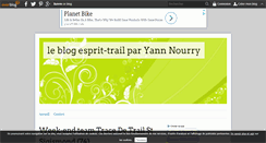 Desktop Screenshot of esprit-trail.over-blog.com