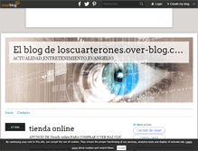 Tablet Screenshot of loscuarterones.over-blog.com