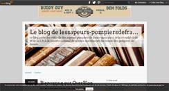 Desktop Screenshot of lessapeurs-pompiersdefrance.over-blog.com