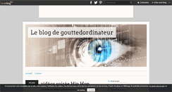 Desktop Screenshot of lagouttedorenfete.over-blog.com
