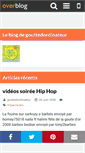 Mobile Screenshot of lagouttedorenfete.over-blog.com