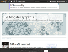 Tablet Screenshot of cyryanis.over-blog.fr