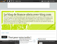 Tablet Screenshot of france-abris.over-blog.com