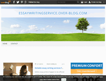 Tablet Screenshot of essaywritingservice.over-blog.com