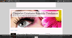 Desktop Screenshot of chapelet-cristiano-ronaldo.over-blog.com