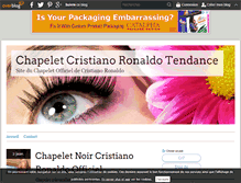 Tablet Screenshot of chapelet-cristiano-ronaldo.over-blog.com