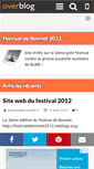 Mobile Screenshot of festivaldebonnet2011.over-blog.com