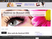 Tablet Screenshot of festivaldebonnet2011.over-blog.com