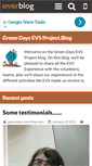 Mobile Screenshot of greendays.over-blog.com