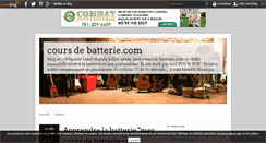 Desktop Screenshot of coursdebatterie.over-blog.com