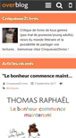 Mobile Screenshot of croqueuse2livres.over-blog.com