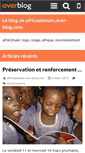 Mobile Screenshot of africademain.over-blog.com