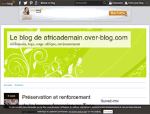 Tablet Screenshot of africademain.over-blog.com