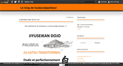 Desktop Screenshot of budoclubpaliseul.over-blog.com