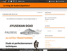 Tablet Screenshot of budoclubpaliseul.over-blog.com