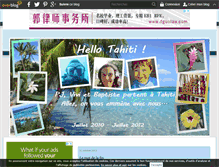 Tablet Screenshot of hellotahiti.over-blog.com