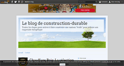 Desktop Screenshot of construction-durable.over-blog.com
