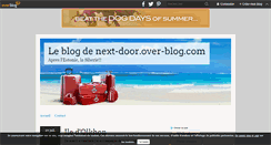 Desktop Screenshot of next-door.over-blog.com