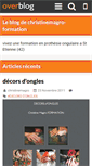 Mobile Screenshot of christinemagro-formation.over-blog.com