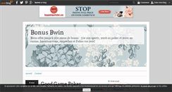 Desktop Screenshot of bonusbwin.over-blog.com