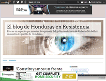 Tablet Screenshot of honduras-en-resistencia.over-blog.es