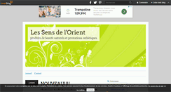 Desktop Screenshot of lessensdelorient.over-blog.com