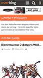 Mobile Screenshot of cybergirls.over-blog.com
