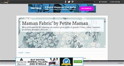 Desktop Screenshot of mamanfabric.over-blog.com