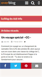 Mobile Screenshot of clubinfoal.over-blog.com