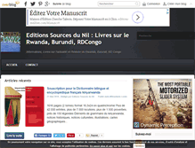 Tablet Screenshot of editions-sources-du-nil.over-blog.com