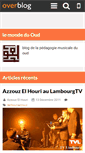 Mobile Screenshot of elhouriazzouz.over-blog.com