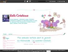 Tablet Screenshot of nathcreations57.over-blog.fr