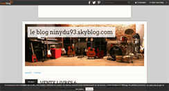 Desktop Screenshot of ninydu93.skyblog.com.over-blog.com