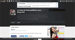 Desktop Screenshot of francaislibres.over-blog.com