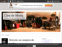 Tablet Screenshot of cinedemoda.over-blog.es