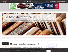 Tablet Screenshot of monica31.over-blog.com