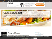 Tablet Screenshot of chocolat-addict.over-blog.com