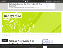 Tablet Screenshot of nancybrak3.over-blog.com