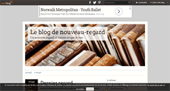Desktop Screenshot of nouveau-regard.over-blog.fr