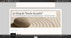 Desktop Screenshot of bouledepoils.over-blog.com