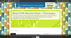 Desktop Screenshot of fcpe94mauricedenis.over-blog.com