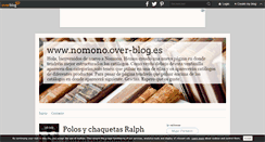 Desktop Screenshot of nomono.over-blog.es